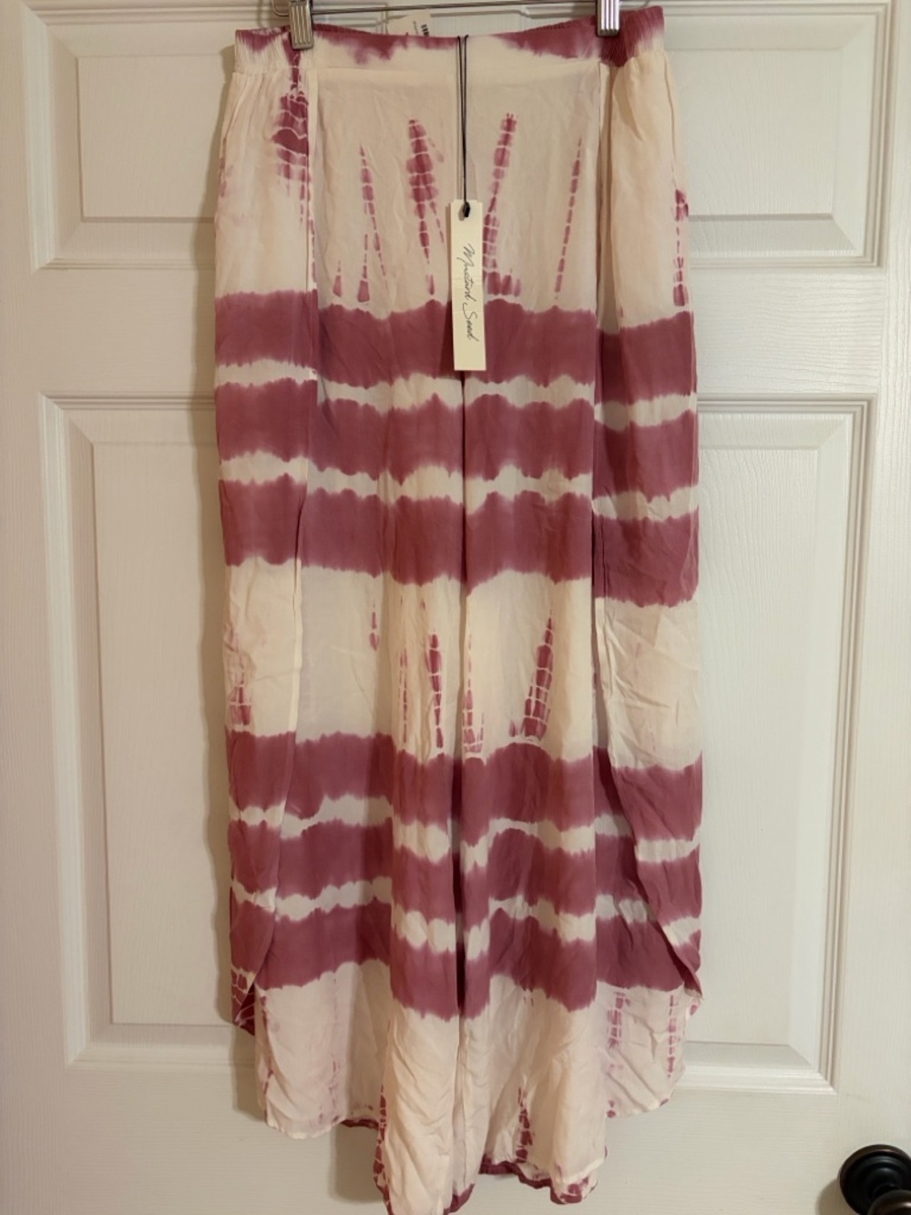 Mustard Seed Split-Leg Tie-Dye Culottes Pants